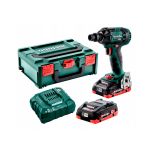 Акумуляторний ударний гайковерт Metabo SSW 18 LTX 300 BL LiHD 2x4.0 Аг (602395800)