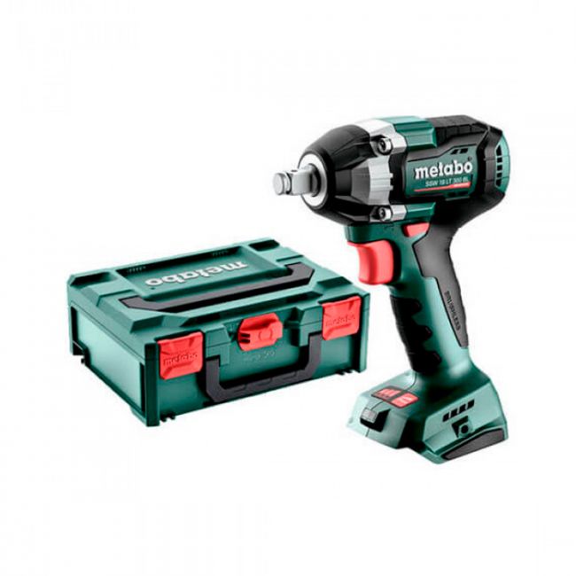 Акумуляторний ударний гайковерт Metabo SSW 18 LT 300 BL каркас MetaBox (602398840)