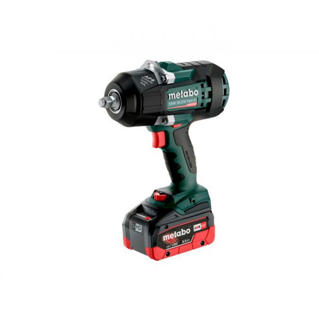 Акумуляторний ударний гайковерт Metabo SSW 18 LTX 1450 BL LiHD 2x8.0 Аг (602401810)