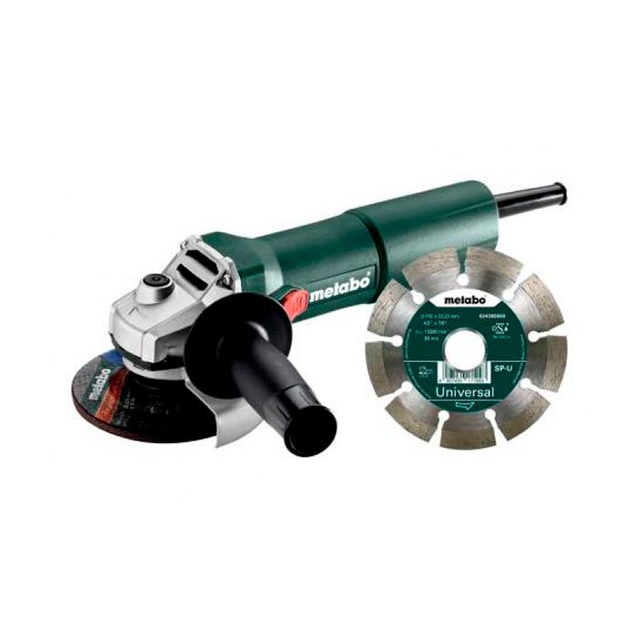 Болгарка Metabo W 750-115 Set (603604920)