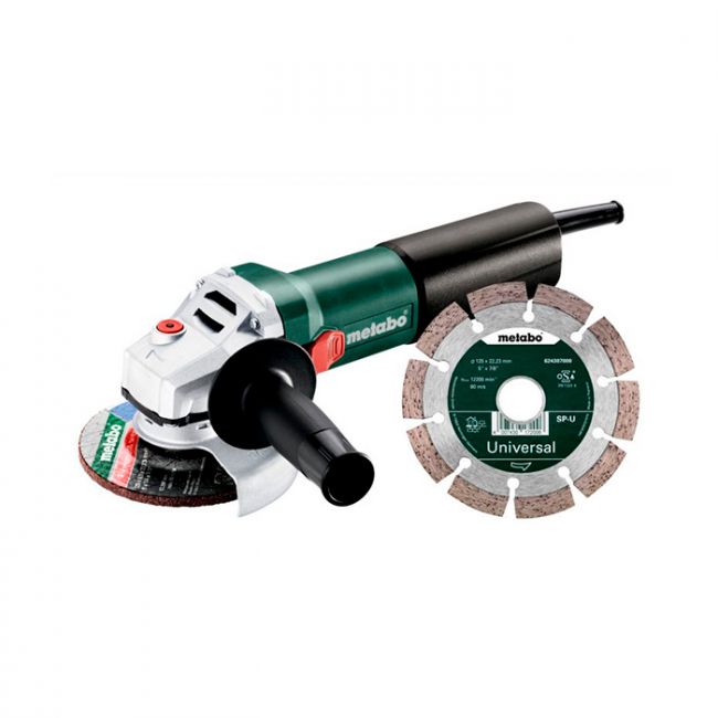 Болгарка Metabo WQ 1100-125 Set Сoncrete (610035920)