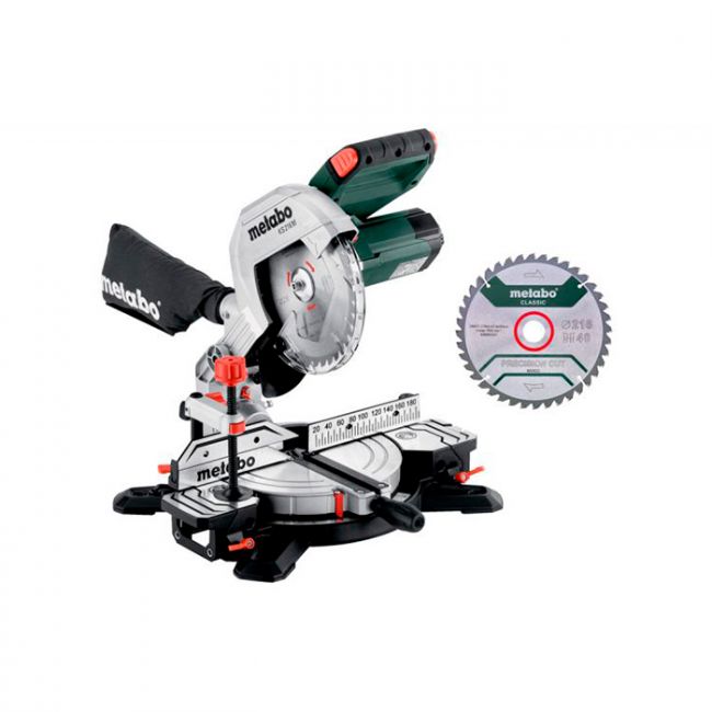 Пила торцювальна Metabo KS 216 M Set (610216900)