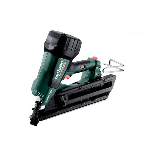 Акумуляторний цвяхозабивач Metabo NFR 18 LTX 90 BL каркас MetaBox (612090840)