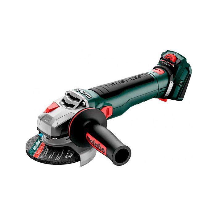 Акумуляторна болгарка Metabo WVB 18 LT BL 11-115 Quick безщіткова, без акб і з/в, в metaBOX 165 L (613056840)