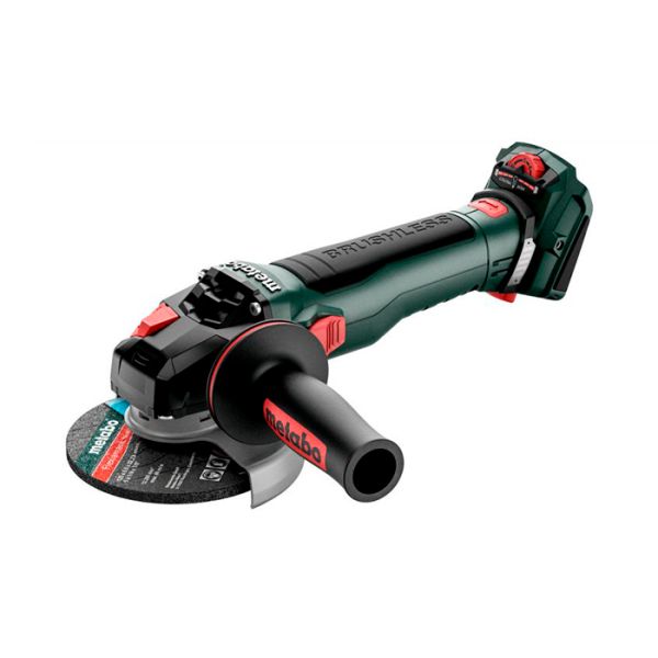 Акумуляторна болгарка Metabo WVB 18 LT BL 11-125 Quick Inox Каркас (613091850)