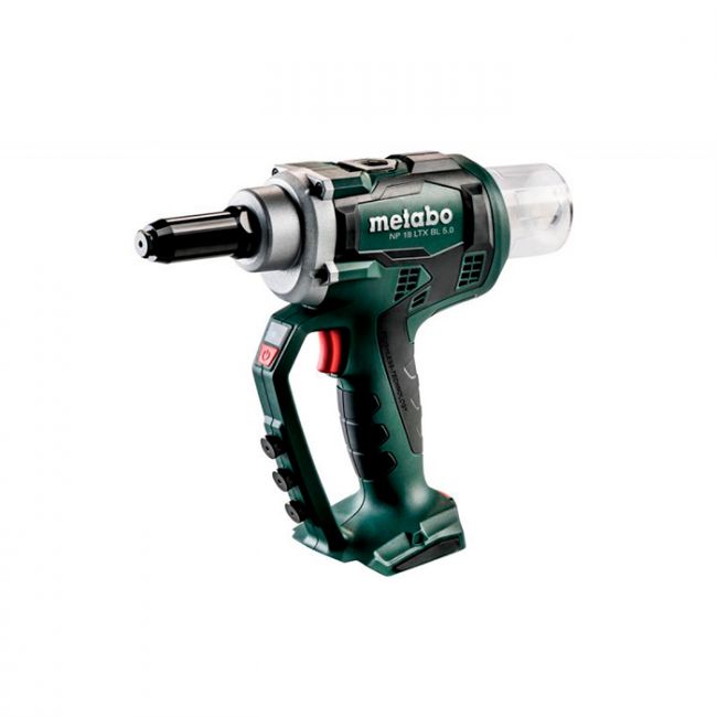 Акумуляторний заклепувальний пістолет Metabo NP 18 LTX BL 5.0 Каркас (619002890)