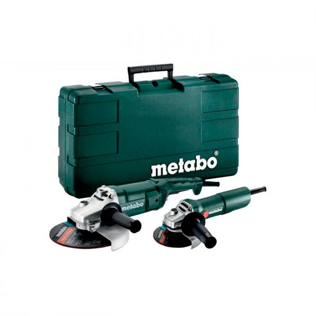 Комплект болгарок Metabo WE 2200-230 + Metabo W 750-125 (685172500)