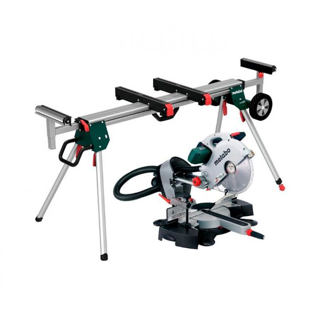 Пила торцювальна Metabo KGS 315 Plus + стіл Metabo KSU 401 (690971000)
