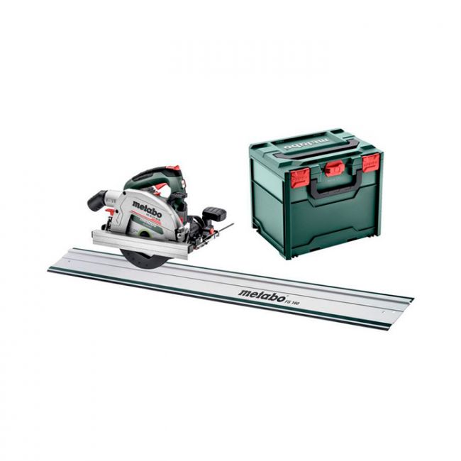 Акумуляторна дискова пила Metabo KS 18 LTX 66 BL LiHD 2x8.0 Аг + FS 160 (691194810)