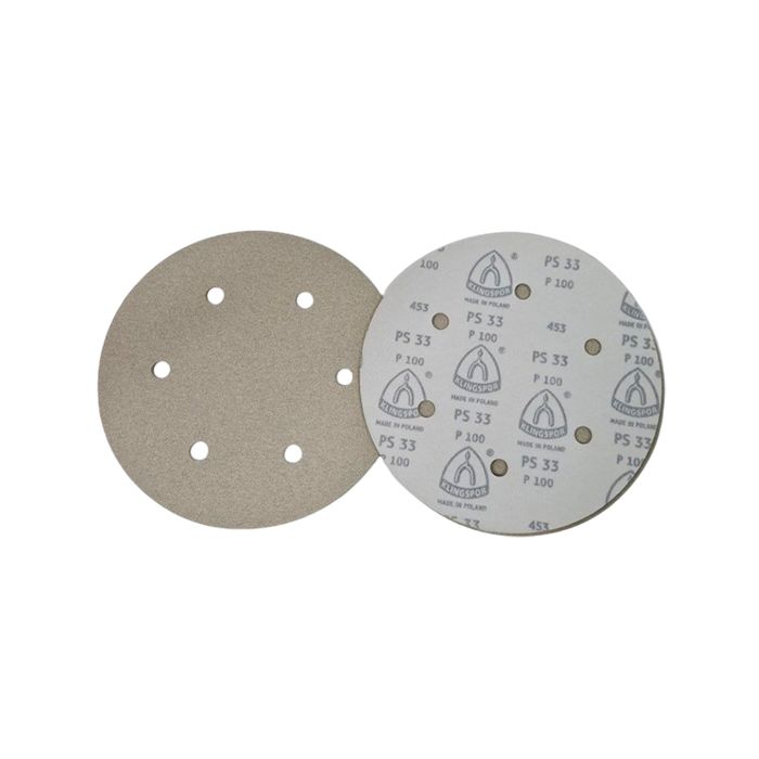 Круг шлифовальный для жирафа Klingspor PS33BK P400 225 мм 6 отверстий (332254006)