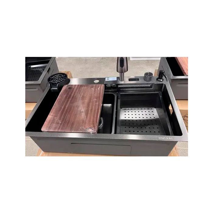 Кухонна мийка Smart & Art HYG 7545BL (7545BL)