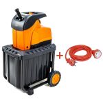 Садовий подрібнювач GTM DS2800/45 KIT + подовжувач 10м (DS2800/45_KIT+ext.cord) (83871)