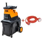 Садовий подрібнювач GTM MS2800/45 KIT + подовжувач 10м (MS2800/45_KIT+ext.cord) (83872)