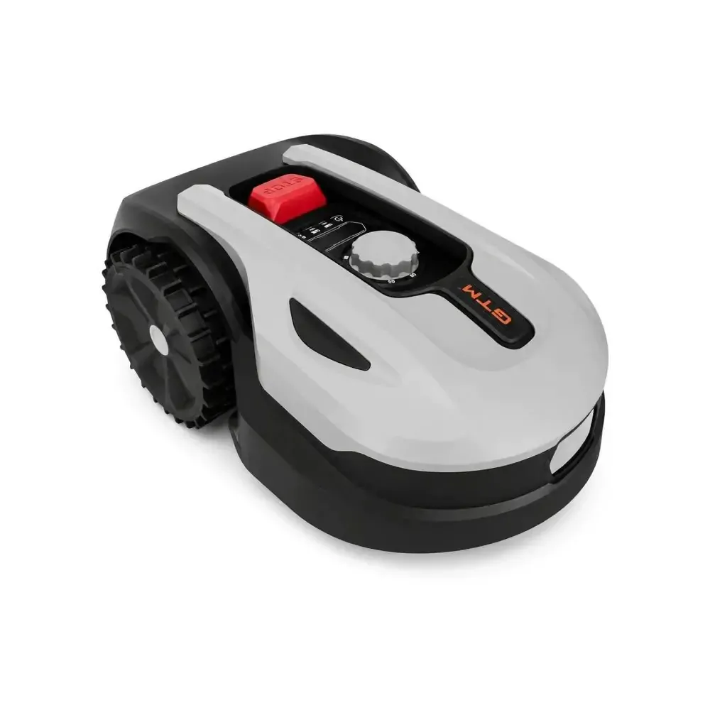 Газонокосарка-робот GTM RLM600/18W 600 кв.м із зарядною станцією та комплектом для встановлення (RLM600/18W) (84173)