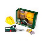 Дитячий набір майстра: Ланцюгова пилка, шолом, рукавички Bosch (8456)