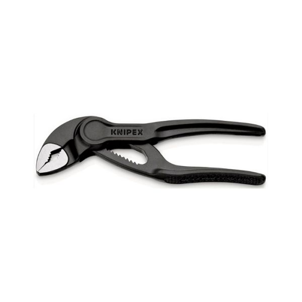 KNIPEX COBRA XS кліщі переставні сантехничні з фіксатором, 28 мм (1"), під ключ 24 мм, L-100 мм, Cr-V,