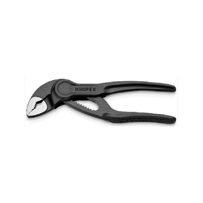 KNIPEX COBRA XS кліщі переставні сантехнічні з фіксатором, 28 мм (1"), під ключ 24 мм, L-100 мм, Cr-V