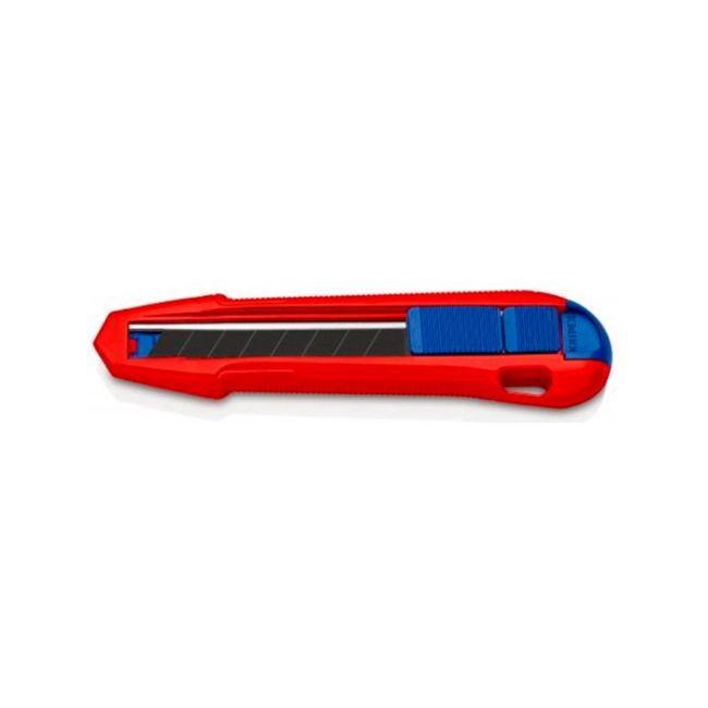 Ніж універсальний з сегментним лезом KNIPEX, висувний 90 10 165 ВК