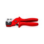 Труборіз-ножиці KNIPEX для багатошарових та пневмошлангів, 4 - 20 мм, L-185 мм