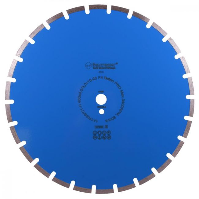 Диск діамантовий по бетону Baumesser 1A1RSS/C1 Beton Pro, 450x25,4/11,5/26 мм (94120008028)