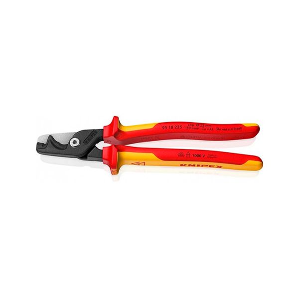 Ножиці для різання кабелів 225мм StepCut XL KNIPEX 95 18 225