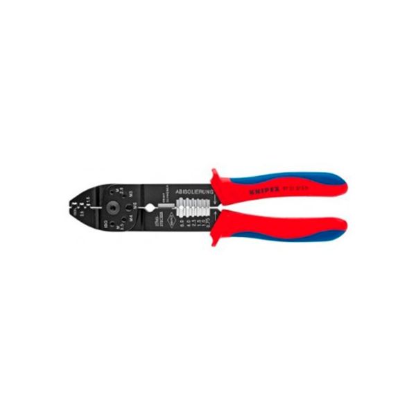 Кліщі універсальні для опресовки та зачистки KNIPEX 97 21 215 B