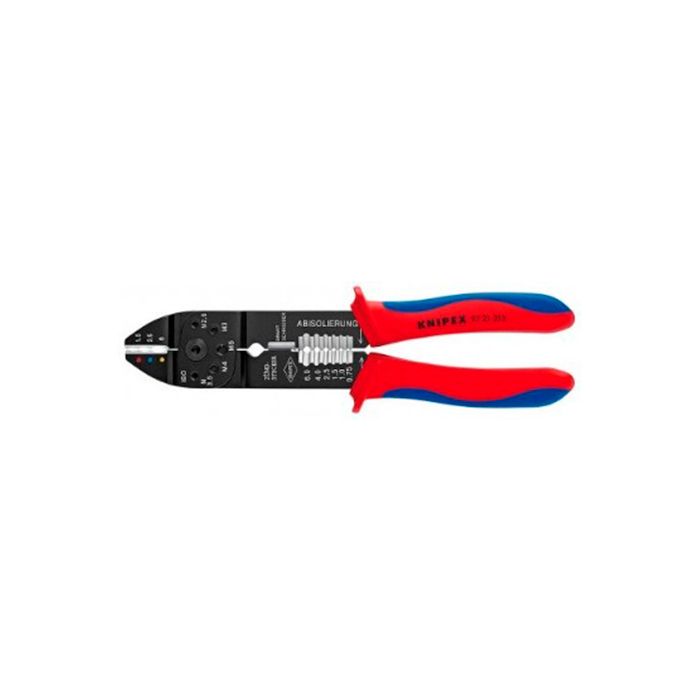 Кліщі універсальні для опресовки та зачистки KNIPEX 97 21 215