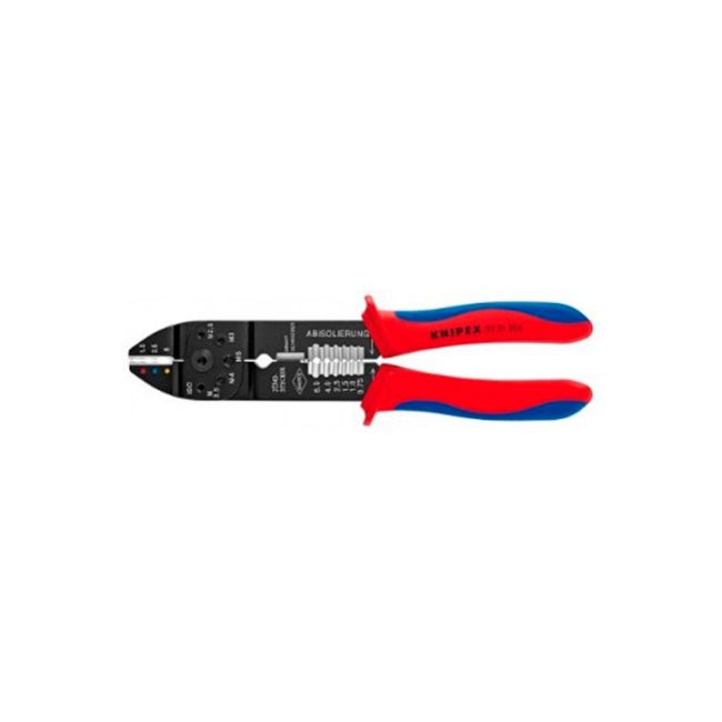 Кліщі універсальні для опресовки та зачистки KNIPEX 97 21 215