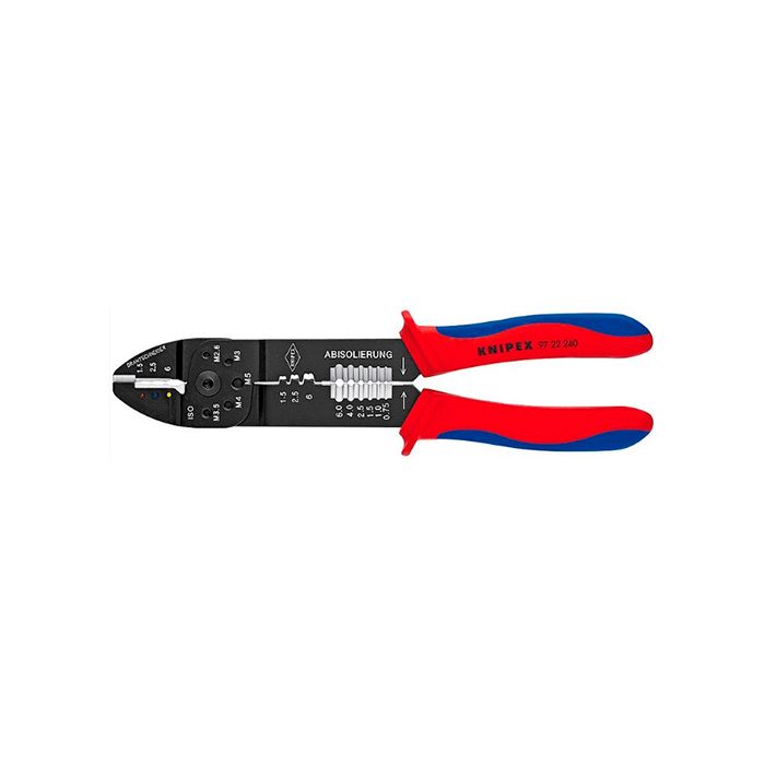 Кліщі універсальні для опресовки та зачистки KNIPEX 97 22 240