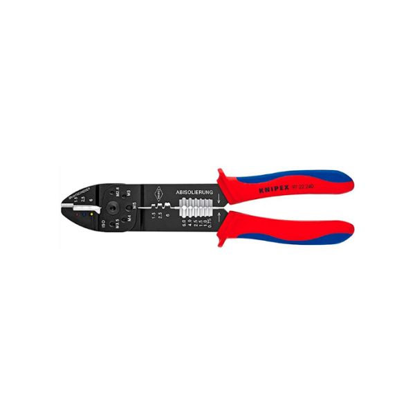 Кліщі універсальні для опресовки та зачистки KNIPEX 97 22 240