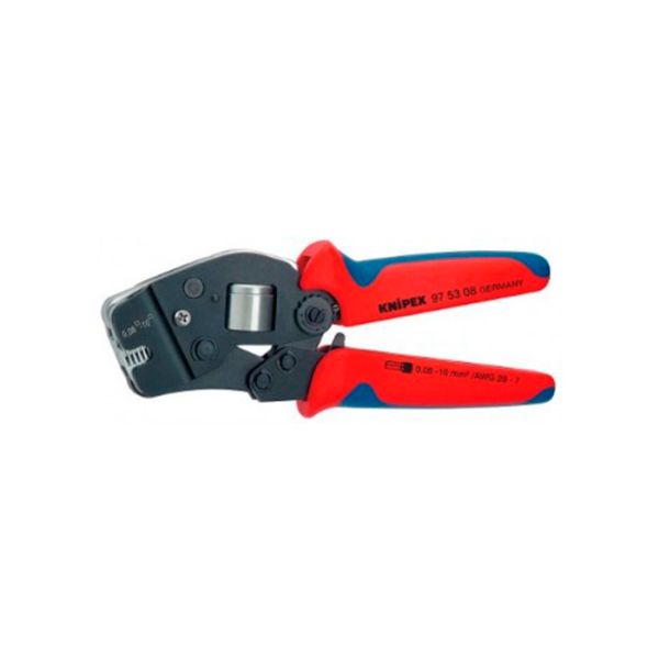 Інструмент для обжиму контактних гільз з автоналаштуванням KNIPEX 97 53 08