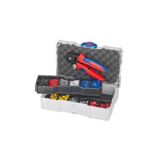 Набір кабельних накінечників для обпресування KNIPEX 97 90 09