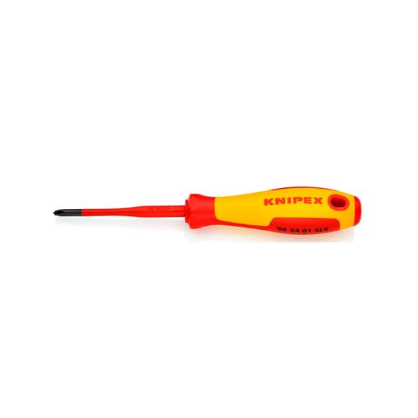 Викрутка для гвинтів з хрестовим шліцом KNIPEX Phillips 98 24 01 SLS