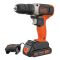 Дриль-шурупокрут акумуляторний BLACK+DECKER BCD001C1