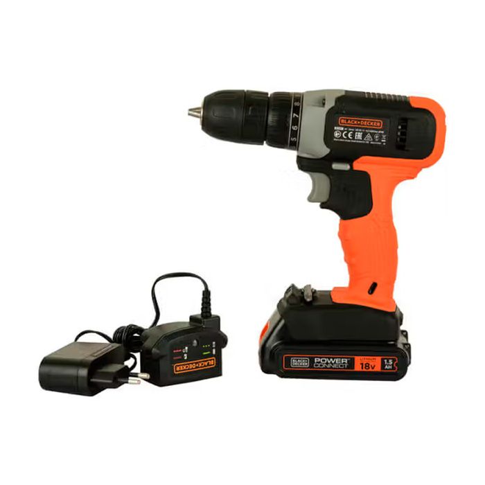 Дриль-шурупокрут акумуляторний BLACK+DECKER BCD001C1