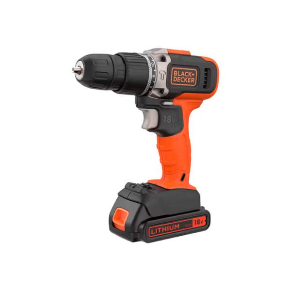 Дриль-шурупокрут ударний акумуляторний BLACK+DECKER BCD003C1