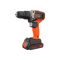 Дриль-шурупокрут ударний акумуляторний BLACK+DECKER BCD003C1