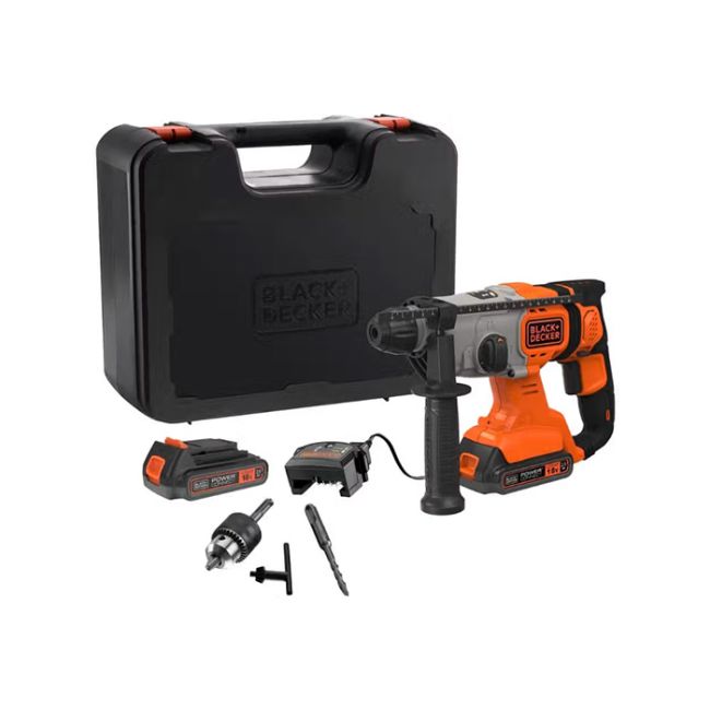 Перфоратор акумуляторний BLACK+DECKER BCD900E2K