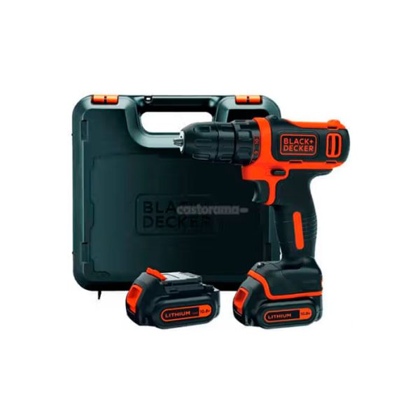 Дриль-шурупокрут акумуляторний BLACK+DECKER BDCDD12KB