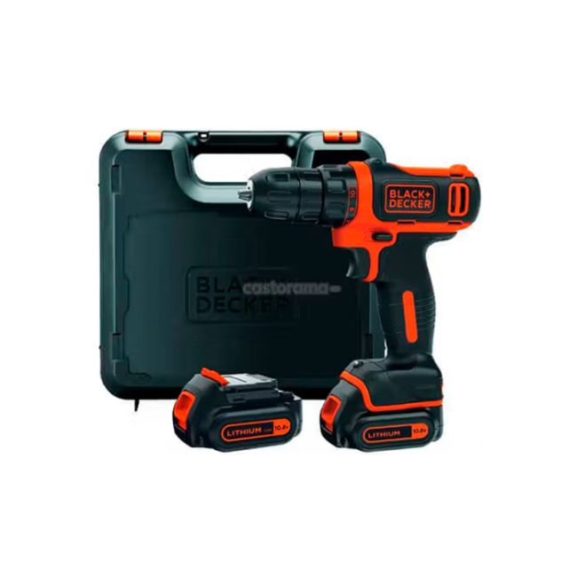 Дриль-шурупокрут акумуляторний BLACK+DECKER BDCDD12KB