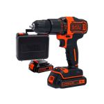 Дриль-шурупокрут акумуляторний ударний BLACK+DECKER BDCHD18KB
