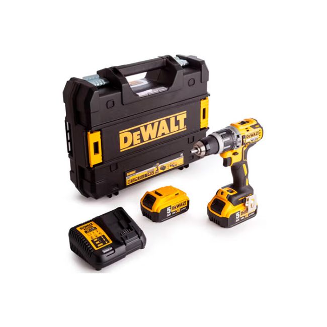 Дриль-шурупокрут акумуляторний безщітковий ударний DeWALT DCD796P2