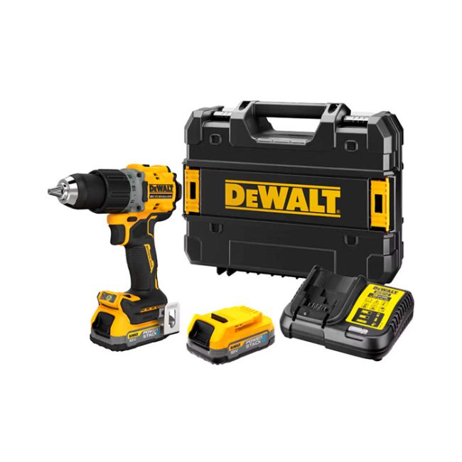 Дриль-шуруповерт акумуляторний безщітковий DeWALT DCD800E2T
