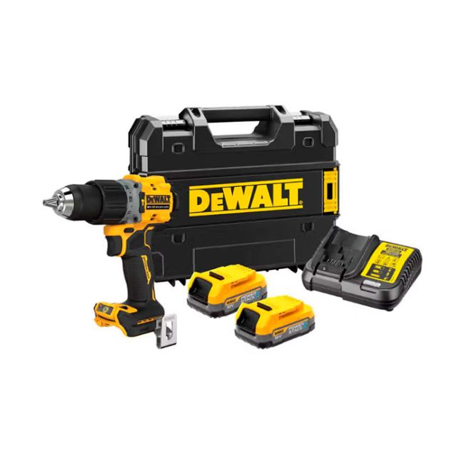 Дриль-шуруповерт акумуляторний безщітковий ударний DeWALT DCD805E2T