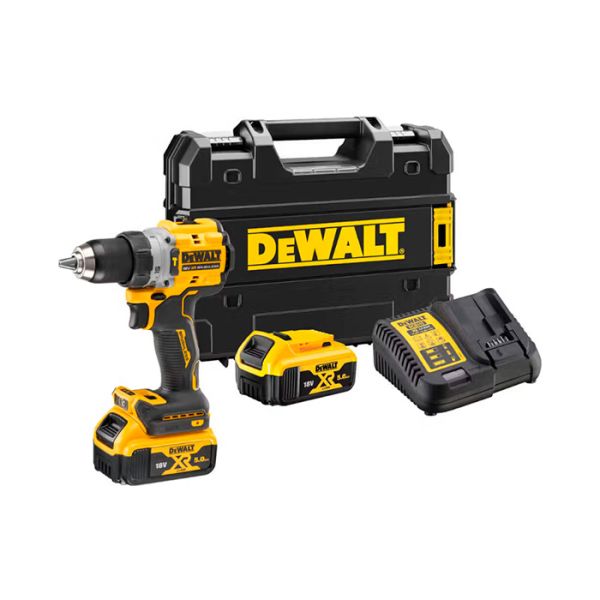 Дриль-шурупокрут акумуляторний безщітковий ударний DeWALT DCD805P2T