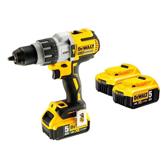 Дриль-шурупокрут акумуляторний безщітковий ударний DeWALT DCD996P3