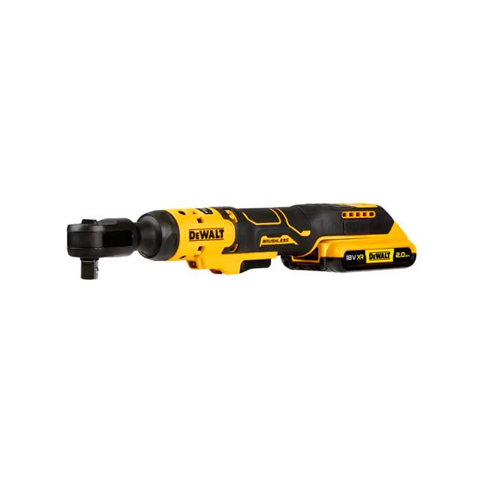 Гайкокрут кутовий - ключ-храповик акумуляторний безщітковий DeWALT DCF512D1