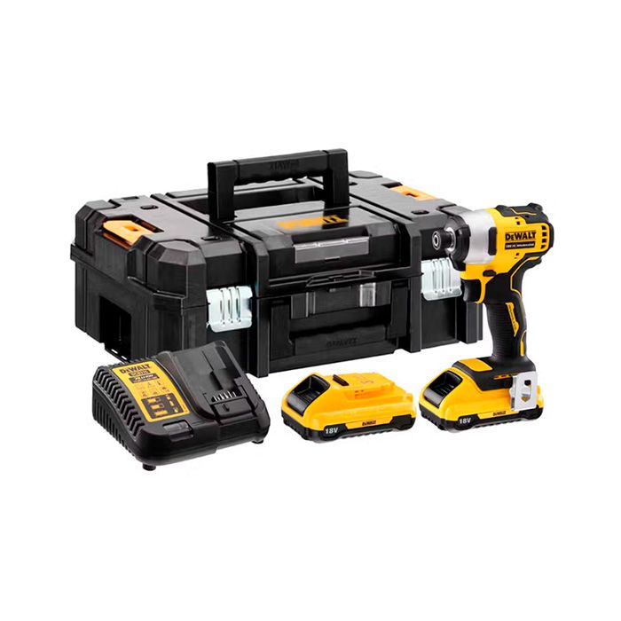 Шурупокрут акумуляторний ударний безщітковий DeWALT DCF809D2T