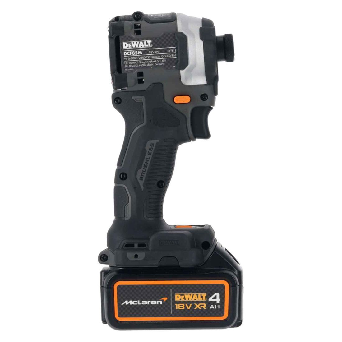 Шурупокрут ударний McLaren F1 TEAM LIMITED EDITION DeWALT DCF85MM2T