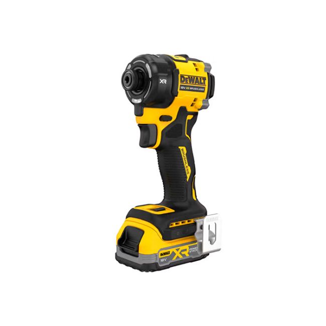 Шурупокрут ударний гідравлічний акумуляторний безщітковий DeWALT DCF870E2T